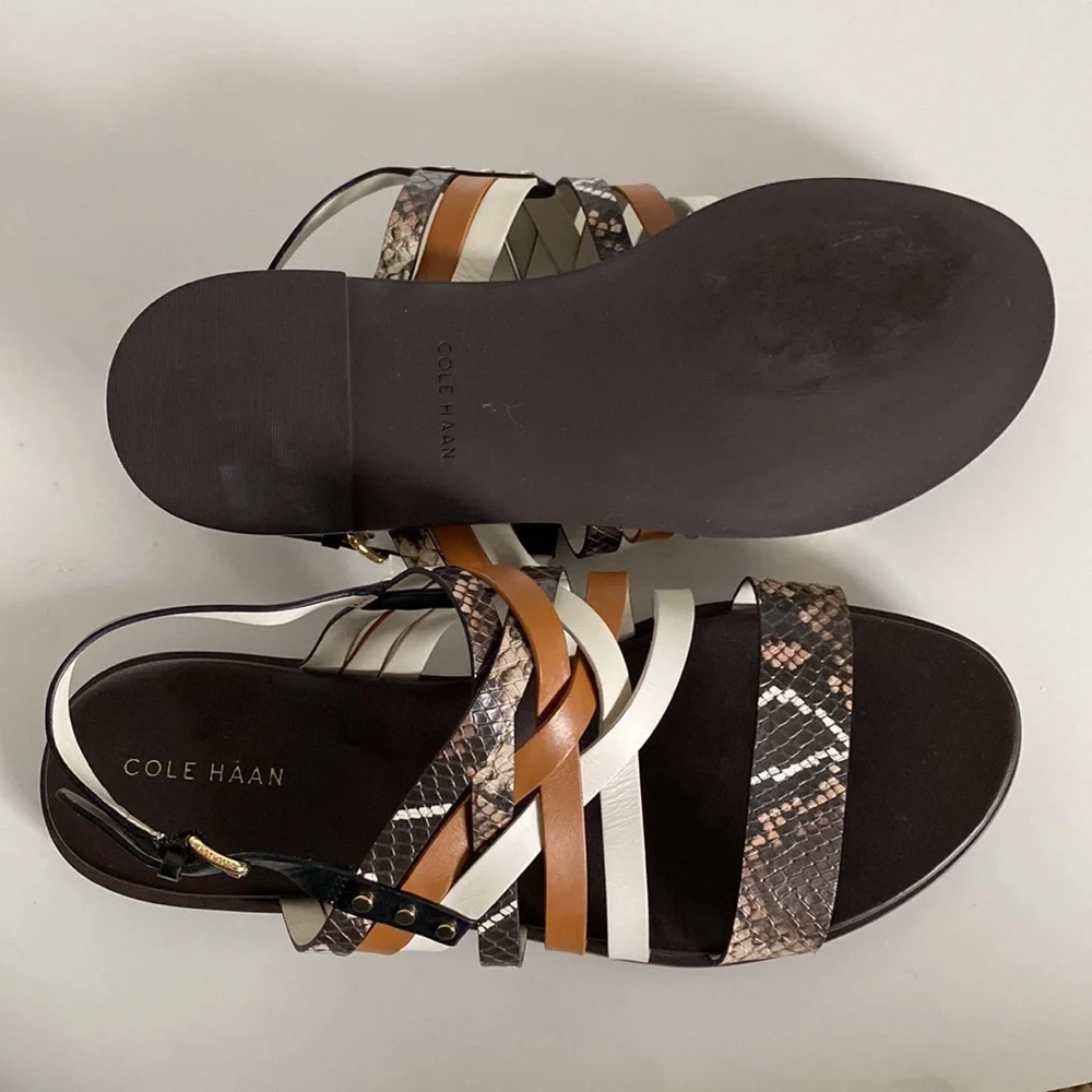 NWOT Cole Haan leather sandals - Picture 2 of 4